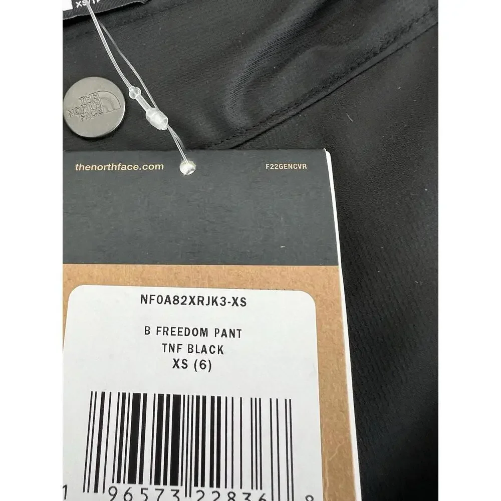 $125 The North Face Kids Girls Freedom Snow Ski Pants Black Size XS (6)